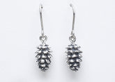 Pinecone earrings sterling - abigailheche